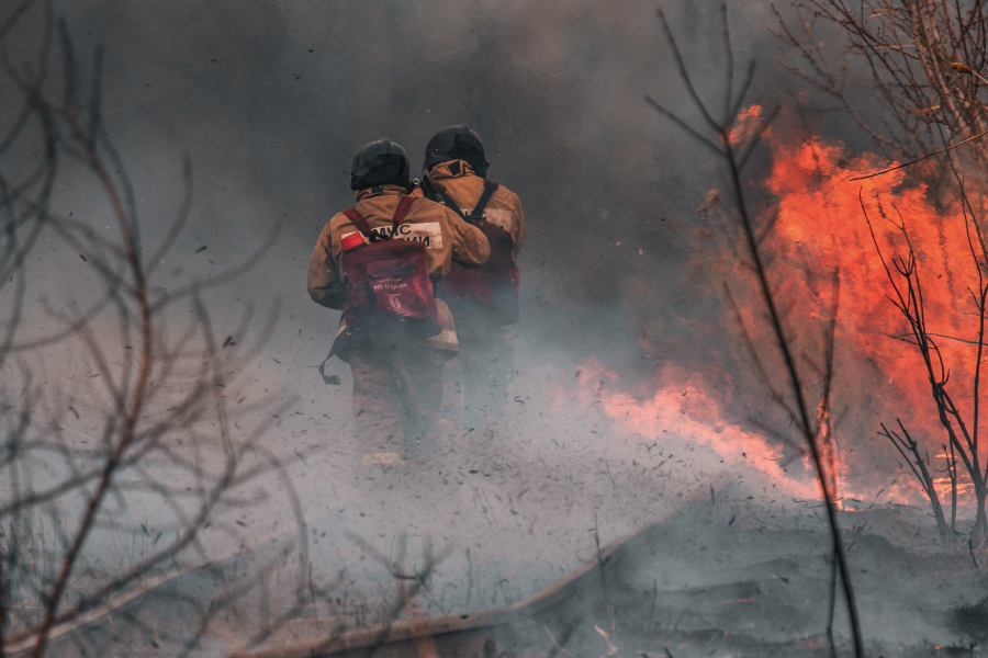 situation de crise incendie