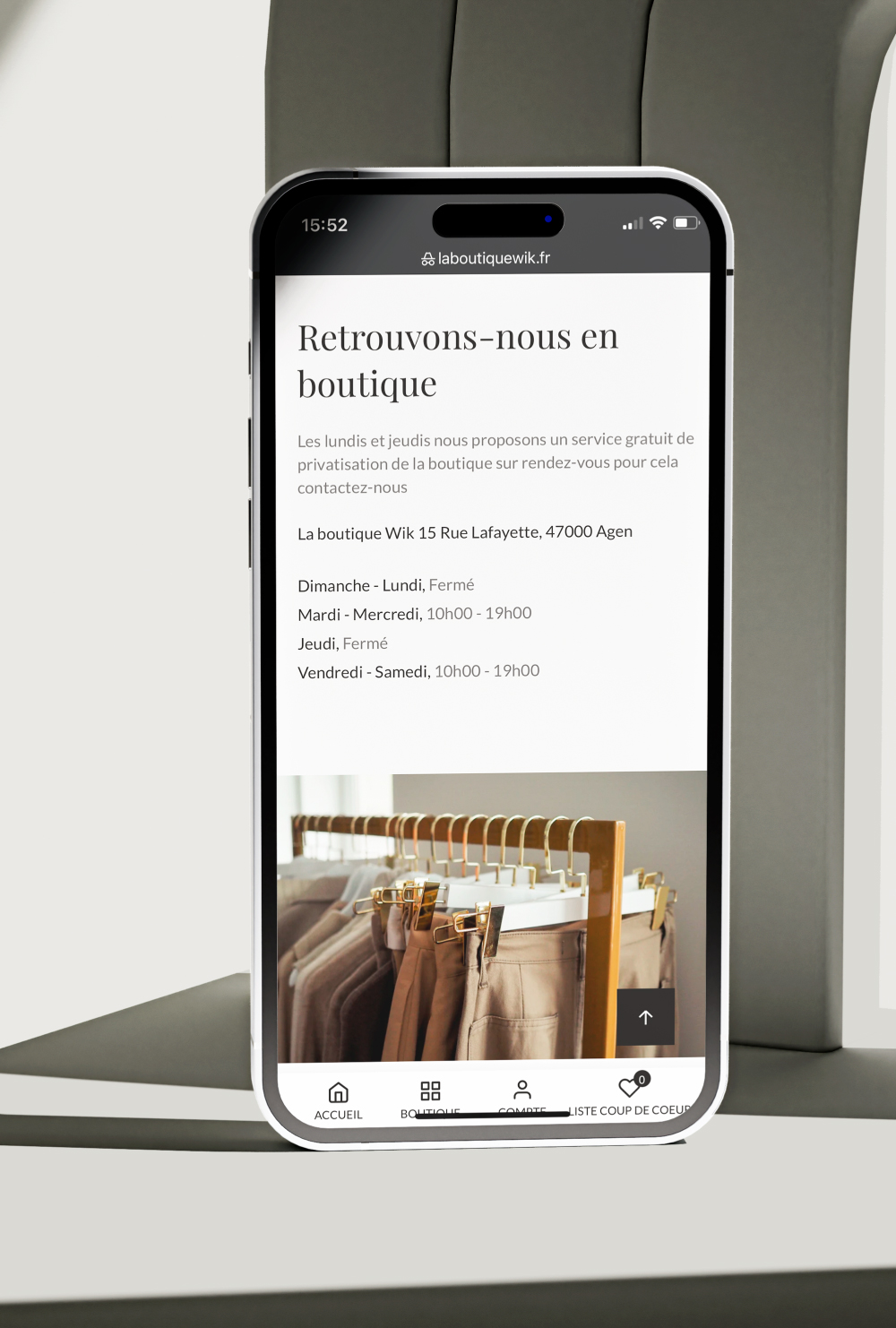 la boutique wik creation site internet ecommerce responsive agen